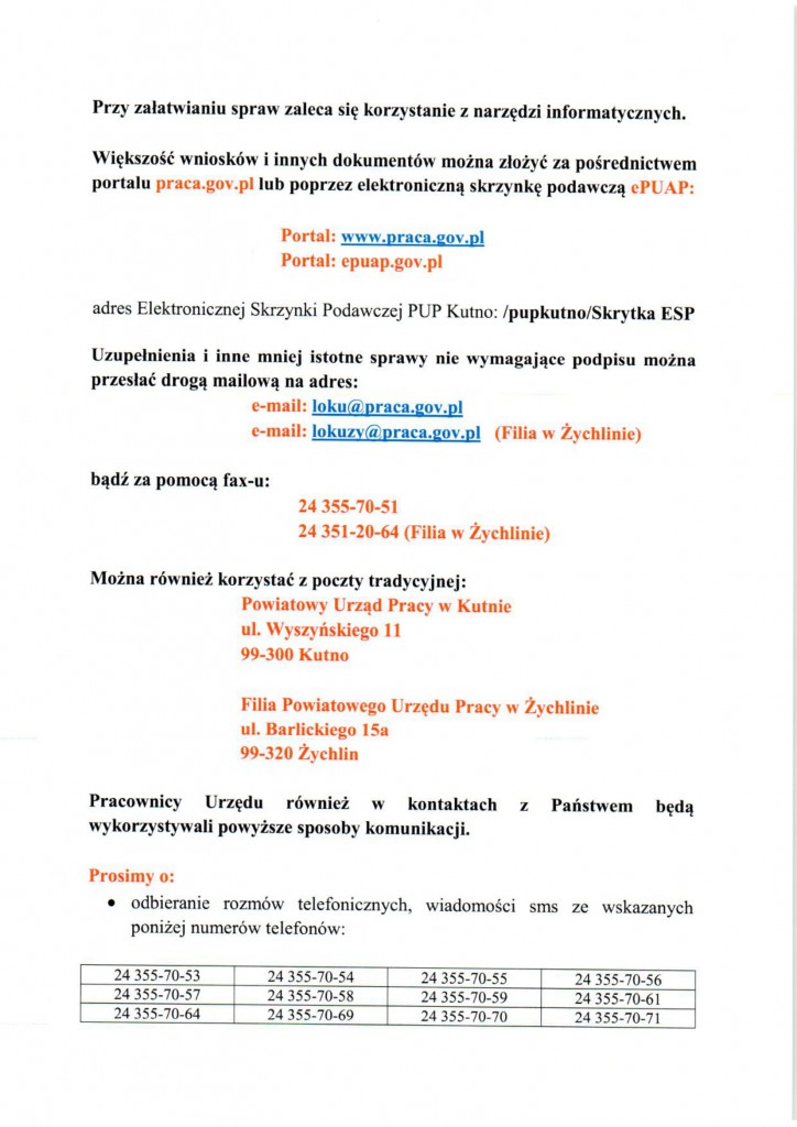 2020.03.16 - 07 - Komunikat Dyrektora PUP-1-2