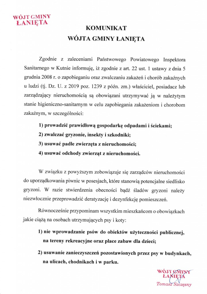 KOMUNIKAT szczury-1