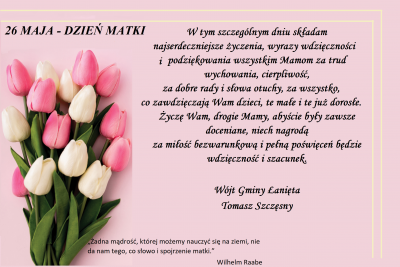 Życzenia z okazji Dnia Matki