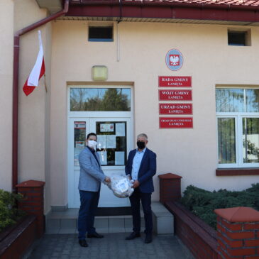 Otrzymaliśmy maseczki od Marszałka Województwa Łódzkiego