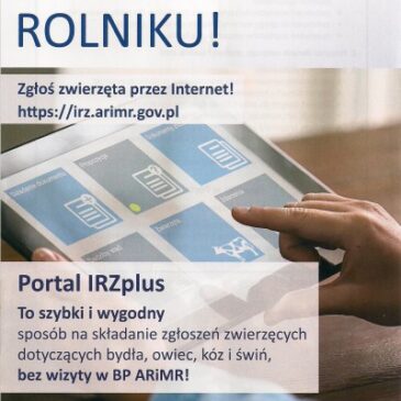 Nowy portal ARiMR do rejestracji zwierząt
