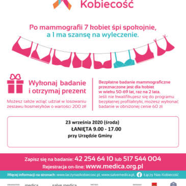 MAMMOGRAFIA – informacja
