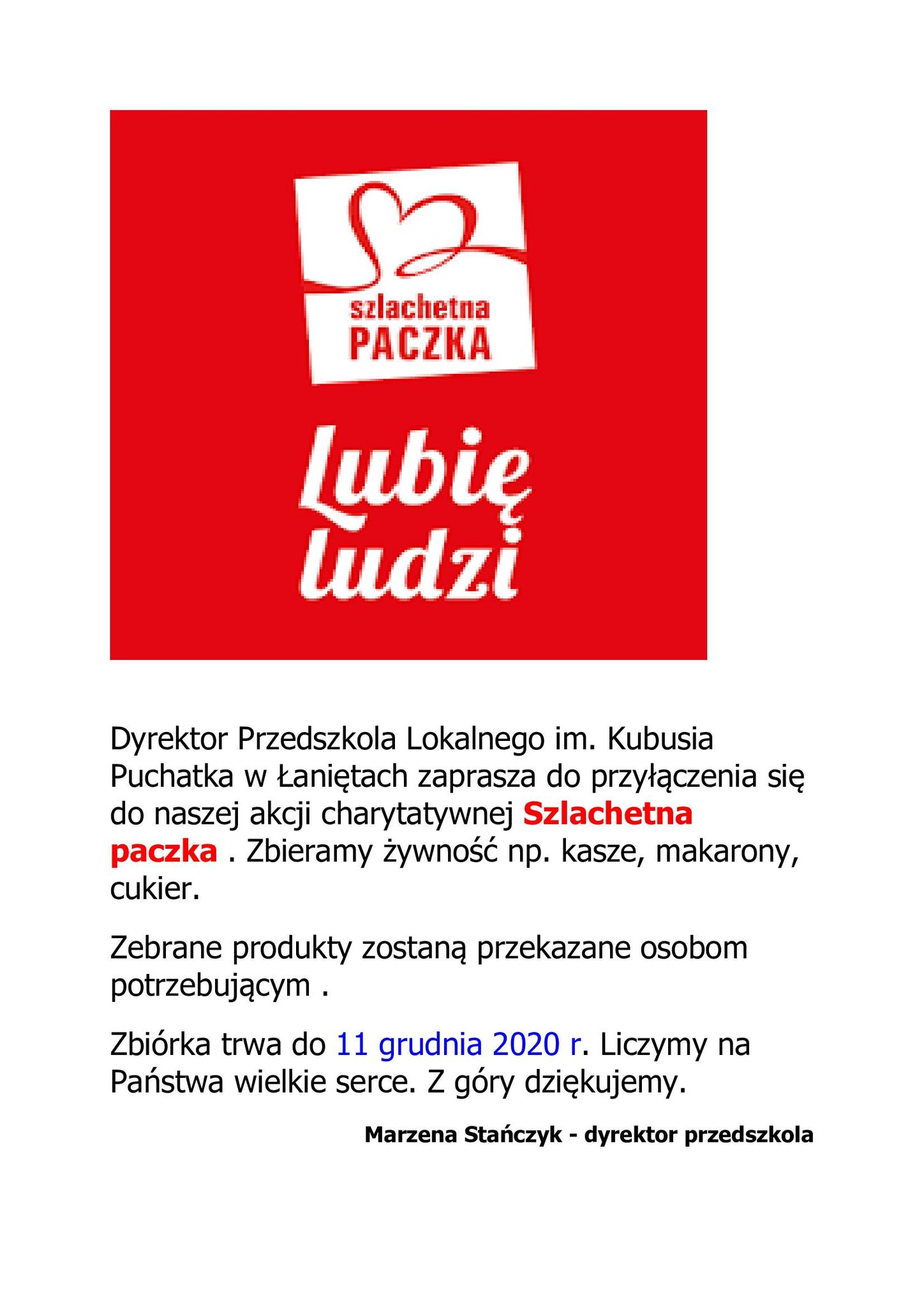 szlachetna paczka