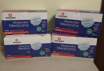 Maseczki ochronne dla mieszkańców