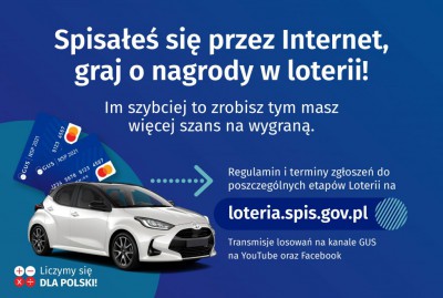 Spisałeś się przez Internet? Sprawdź jak zgłosić udział w loterii.