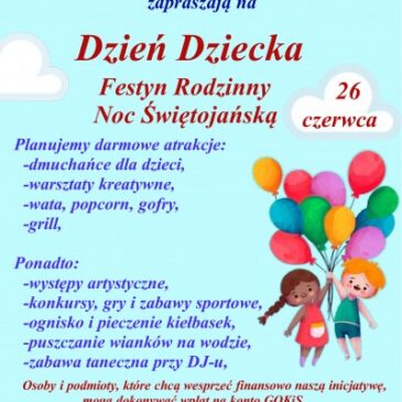 26 czerwca – Dzień Dziecka w Gminie Łanięta