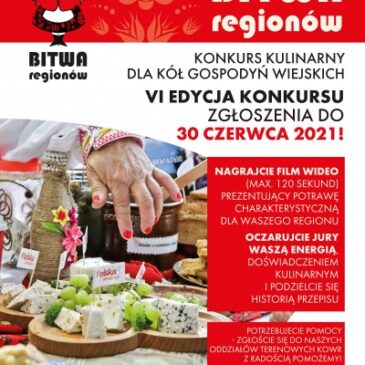 Konkurs kulinarny dla Kół Gospodyń Wiejskich