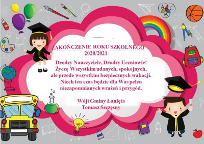 Życzymy wszystkim Dzieciom udanych i bezpiecznych wakacji!