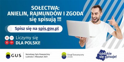 SOŁECTWA ANIELIN, RAJMUNDÓW I ZGODA SIĘ SPISUJĄ!
