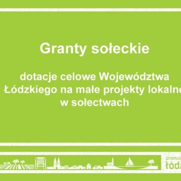 GRANTY SOŁECKIE 2021