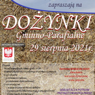 Zapraszamy na Dożynki w Łaniętach!