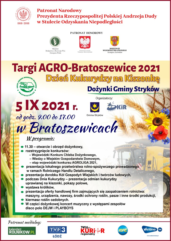 Plakat AGRO-Bratoszewice
