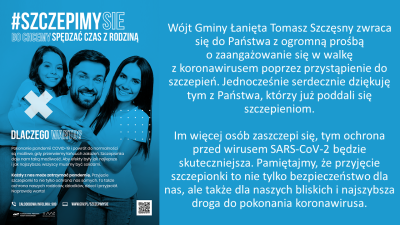 #SZCZEPIMYSIĘ, BO CHCEMY SPĘDZAĆ CZAS Z RODZINĄ