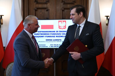 Dofinansowanie na przebudowę dróg w gminie Łanięta!
