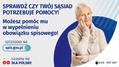 SPRAWDŹ CZY TWÓJ SĄSIAD POTRZEBUJE POMOCY!