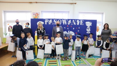 Ślubowanie w Przedszkolu Lokalnym im. Kubusia Puchatka w Łaniętach