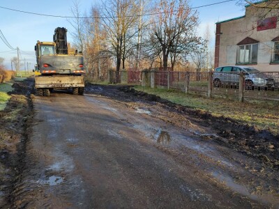 Trwa przebudowa drogi gminnej Nr 102259E w miejscowości Witoldów!