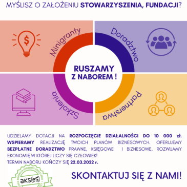 Mikrogranty dla organizacji społecznych i liderów lokalnych – Stowarzyszenie Wsparcie Społeczne „Ja – Ty – My”