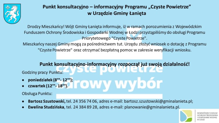KOMUNIKAT o PUNKCIE