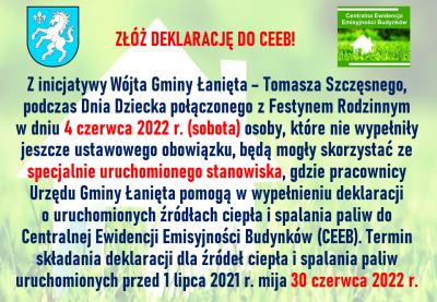 Złóż deklarację do CEEB