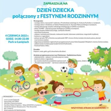DZIEŃ DZIECKA POŁĄCZONY Z FESTYNEM RODZINNYM