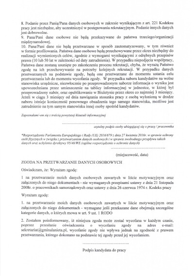 Ogłoszenie o konkursie na stanowisko dyrektora Przedszkola Lokalknego im. Kubusia Puchatka w Łaniętach-6
