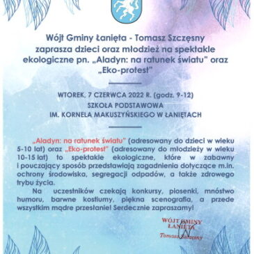 „Aladyn: na ratunek światu” oraz „Eko-protest”