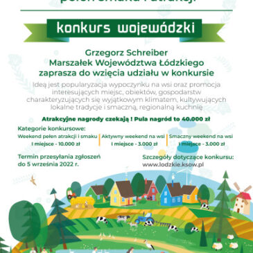 Konkurs wojewódzki „Weekend na wsi”.