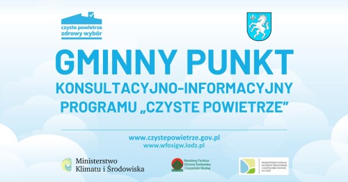 INFORMACJA GMINNEGO PUNKTU KONSULTACYJNO-INFORMACYJNEGO PROGRAMU „CZYSTE POWIETRZE”❗️