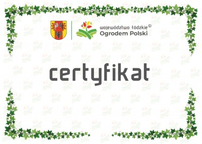 INFORMACJA O PROJEKCIE „WOJEWÓDZTWO ŁÓDZKIE OGRODEM POLSKI”