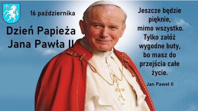 16 października Dzień Papieża Jana Pawła II