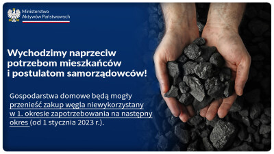 Zmiana rozporządzenia w sprawie zakupu paliwa stałego