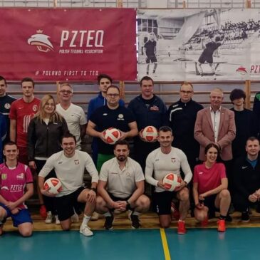 Szkolenie dla sędziów i trenerów teqball