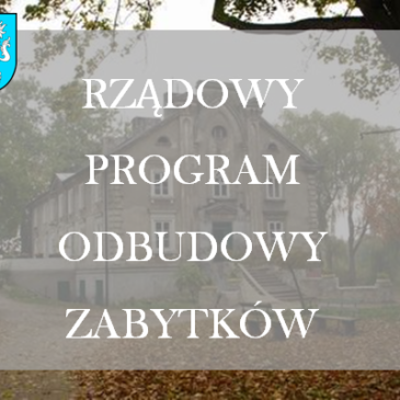Rządowy Program Odbudowy Zabytków