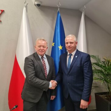 Spotkanie z komisarzem UE ds. rolnictwa Januszem Wojciechowskim