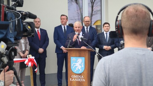 Otwarcie inwestycji w Gminie Łanięta!