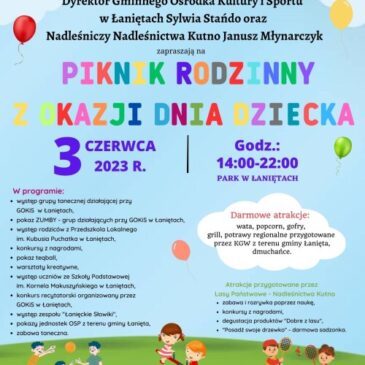 PIKNIK RODZINNY Z OKAZJI DNIA DZIECKA