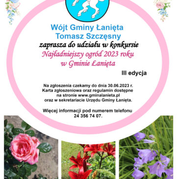 🌸🌸🌸NAJŁADNIEJSZY OGRÓD 2023 ROKU W GMINIE ŁANIĘTA🌸🌸🌸