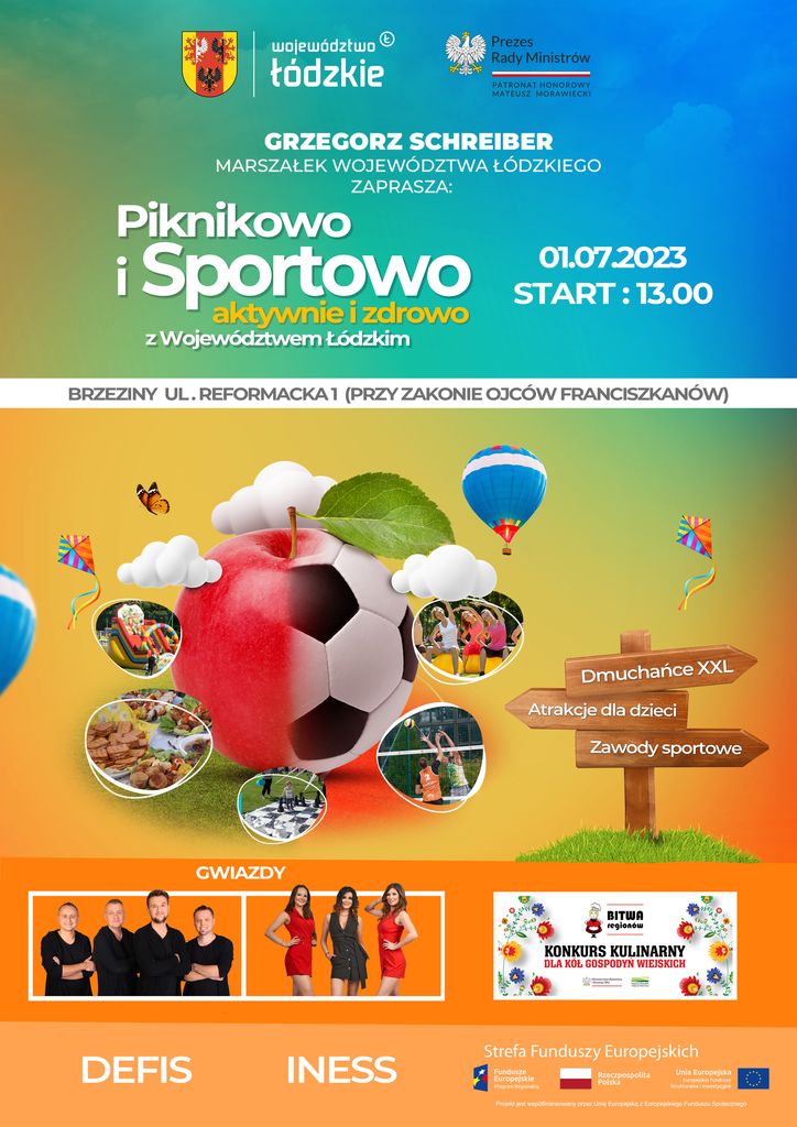 Brzeziny - plakat - 26062023