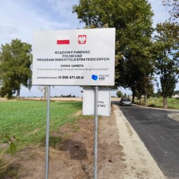 Zakończyliśmy prace na drodze Nr 102275E w miejscowości Chruścinek ❗️