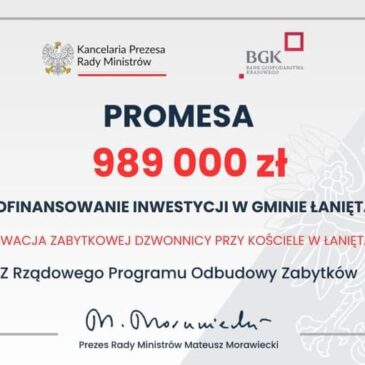 ⭐RENOWACJA ZABYTKOWEJ DZWONNICY PRZY KOŚCIELE W ŁANIĘTACH⭐