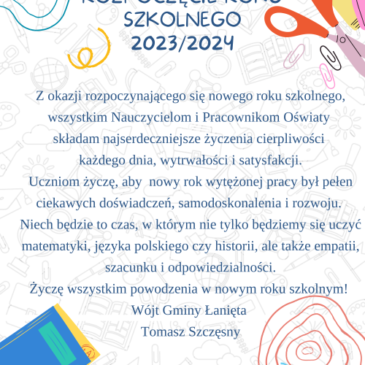 Rozpoczęcie roku szkolnego 2023/2024