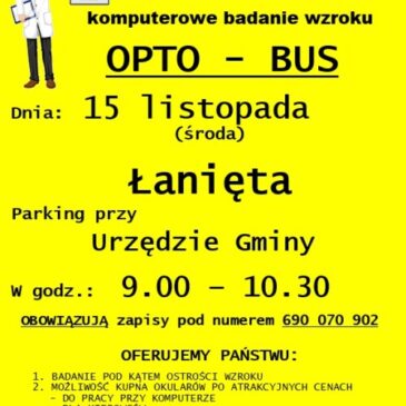 Bezpłatne komputerowe badanie wzroku