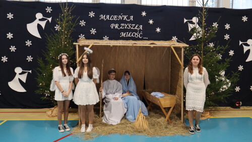 Jasełka Bożonarodzeniowe w Szkole Podstawowej