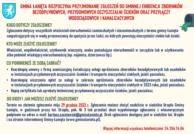 komunikat zgłoszenia zb i poś