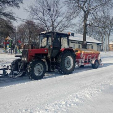 Zimowe odśnieżanie dróg