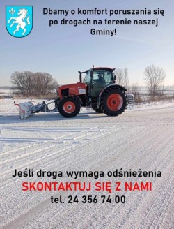Droga wymaga odśnieżenia? Skontaktuj się z nami!