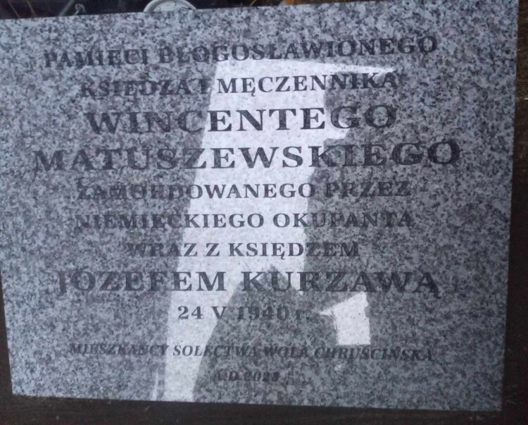 Tablica granitowa