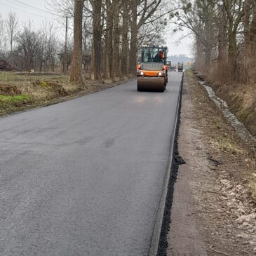 TRWA REMONT DROGI POWIATOWEJ NR 2140E ŁANIĘTA ➡️ STRZELCE