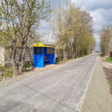 NOWY PRZYSTANEK AUTOBUSOWY PRZY NOWEJ DRODZE GMINNEJ W RAJMUNDOWIE❗️